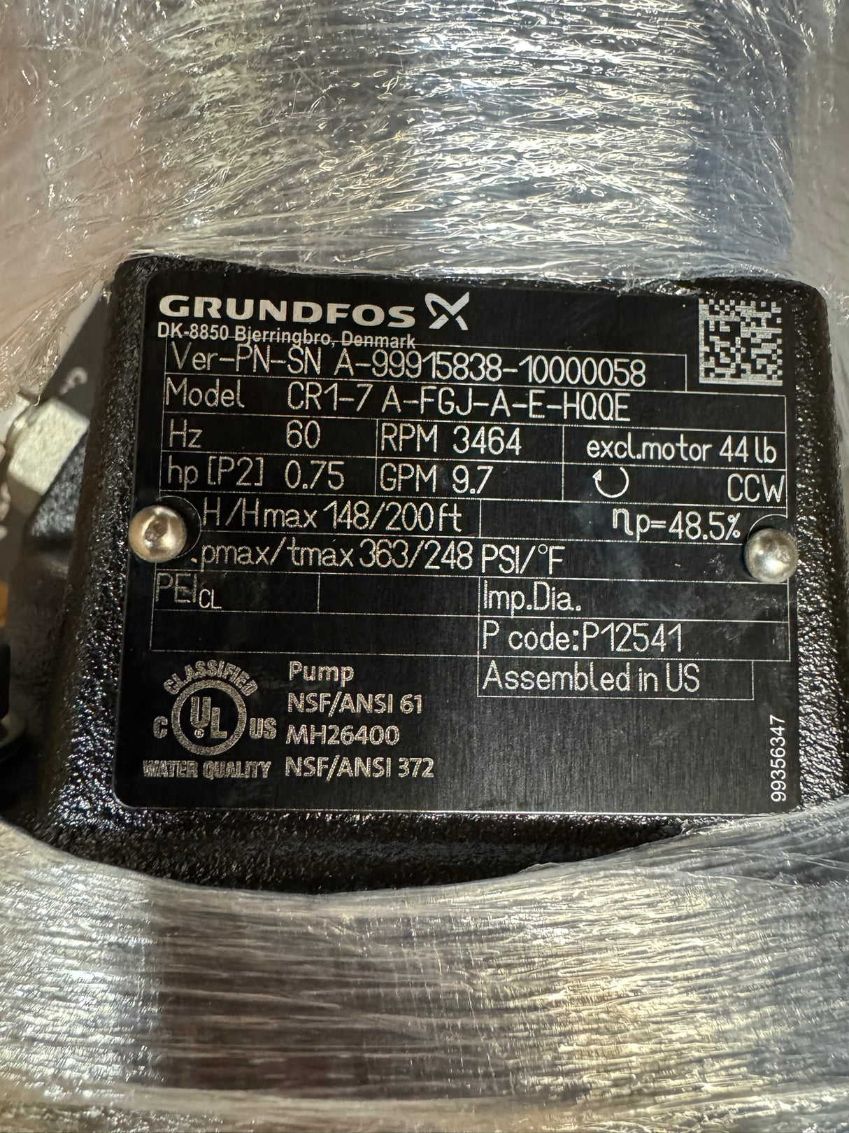 CR1-7 Series, 1 Phase